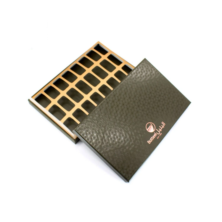 black box with checkerboard insert