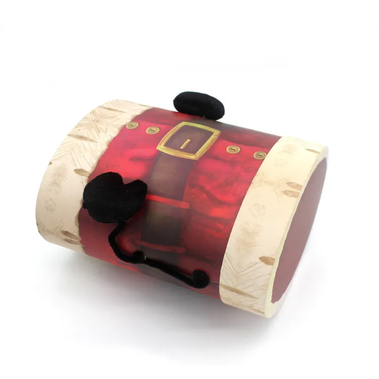 christmas santa claus shaped stackable gift box 2