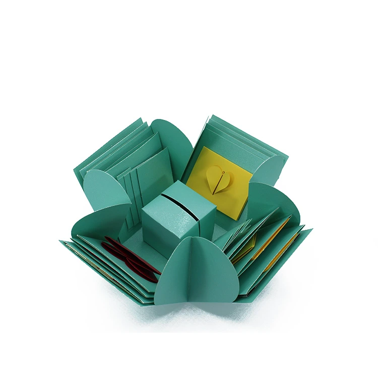 creative origami twist opening gift box