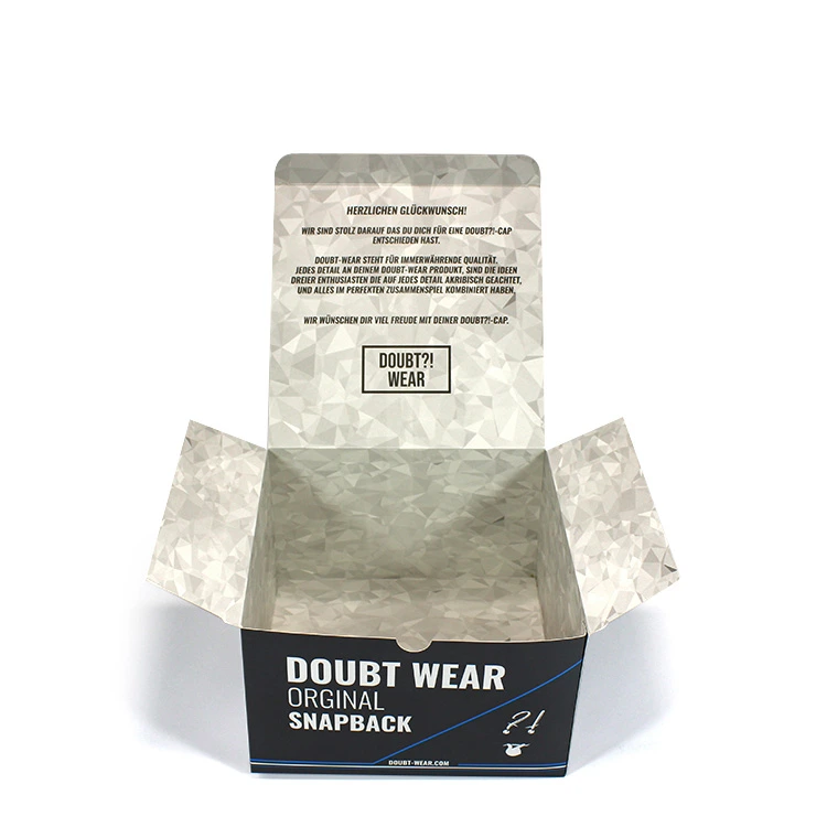 folding box for skincare