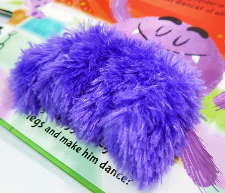 furry cover tactile sensory book for kids